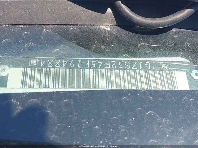 45169515 :رقم المزاد ، 1G1ZS52F45F194884 vin ، 2005 Chevrolet Malibu مزاد بيع