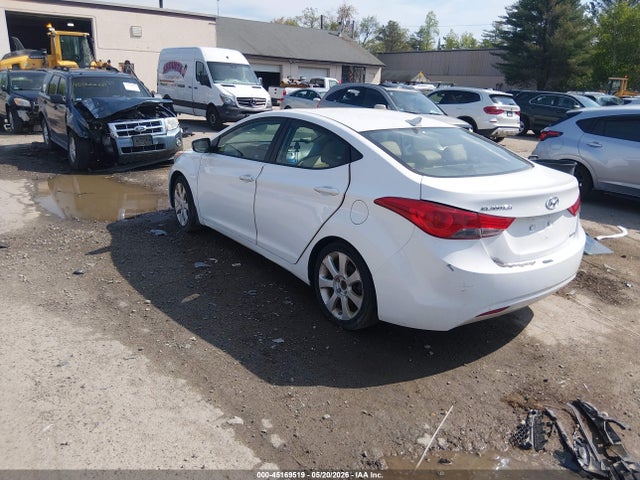 Продаж на аукціоні авто 2013 Hyundai Elantra Limited, vin: 5NPDH4AE2DH225556, номер лоту: 45169519