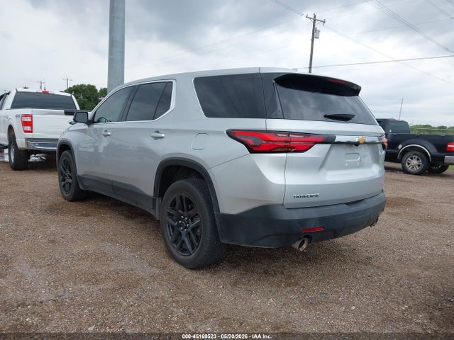45169523 :رقم المزاد ، 1GNERFKW9NJ138015 vin ، 2022 Chevrolet Traverse Fwd Ls مزاد بيع