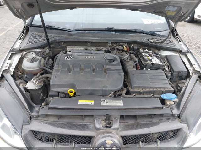 45169531 :رقم المزاد ، 3VWRA7AU6FM090580 vin ، 2015 Volkswagen Golf Tdi S 4-door مزاد بيع