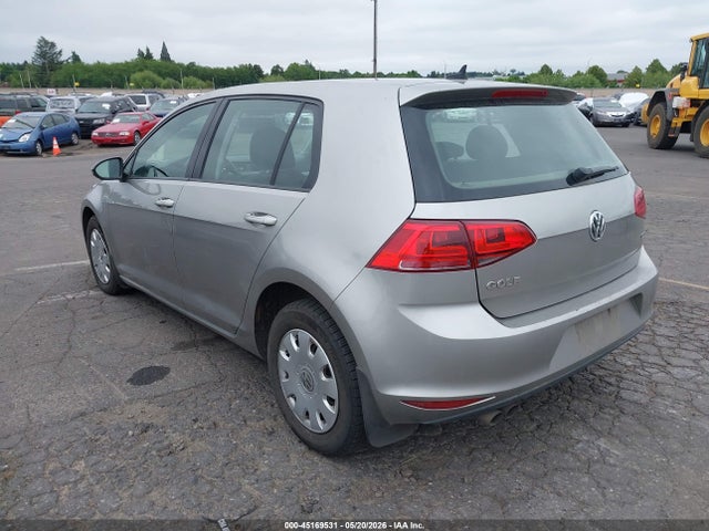45169531 :رقم المزاد ، 3VWRA7AU6FM090580 vin ، 2015 Volkswagen Golf Tdi S 4-door مزاد بيع