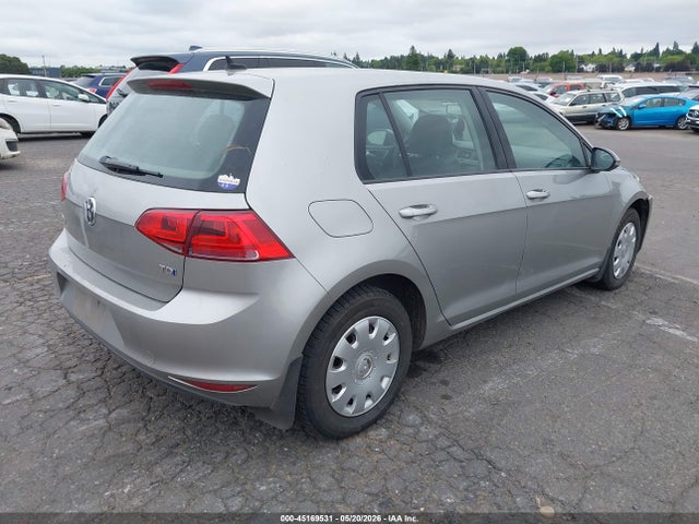 45169531 :رقم المزاد ، 3VWRA7AU6FM090580 vin ، 2015 Volkswagen Golf Tdi S 4-door مزاد بيع
