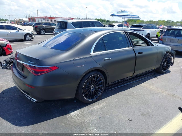 45169540 :رقم المزاد ، W1K6G7GB7TA347190 vin ، 2026 Mercedes-benz S 580 4matic مزاد بيع