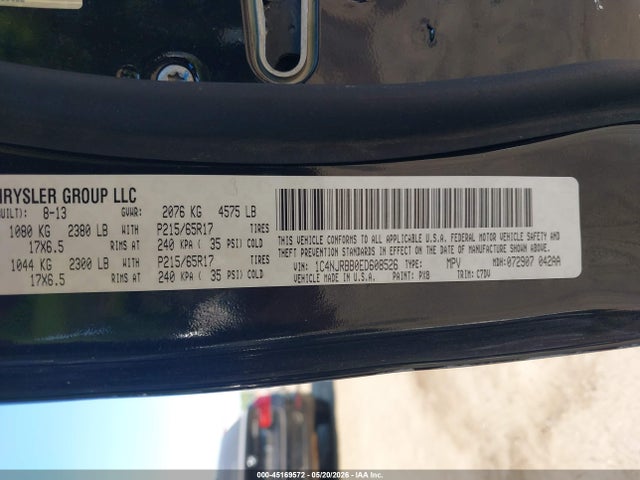 Продажа на аукционе авто 2014 Jeep Patriot Sport, vin: 1C4NJRBB0ED608526, номер лота: 45169572