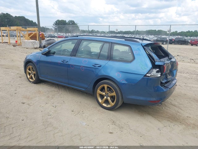 Aukcja sprzedaży 2017 Volkswagen Golf Sportwagen Tsi S, vin: 3VW017AU5HM526797, numer aukcji: 45169597