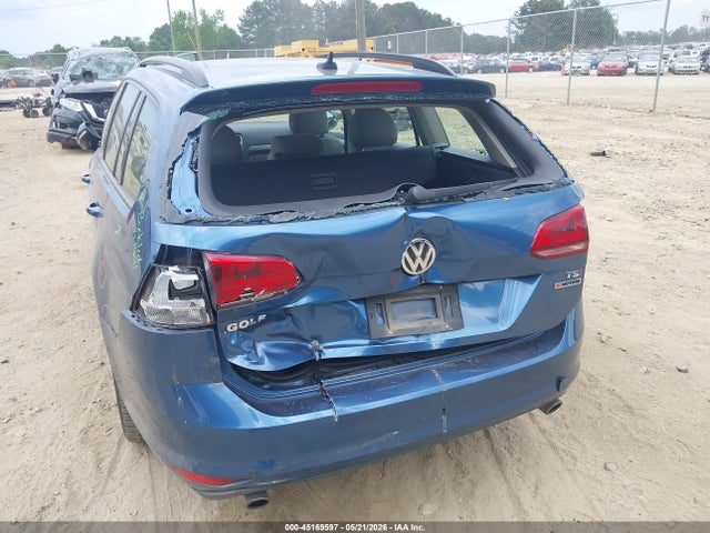 Aukcja sprzedaży 2017 Volkswagen Golf Sportwagen Tsi S, vin: 3VW017AU5HM526797, numer aukcji: 45169597