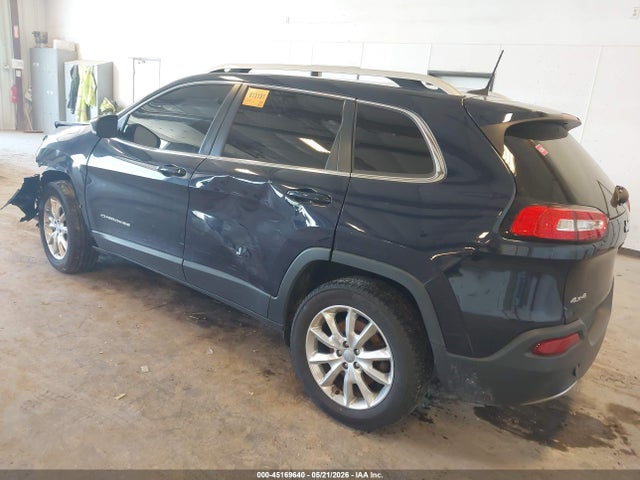 Продаж на аукціоні авто 2016 Jeep Cherokee Limited, vin: 1C4PJMDB9GW326689, номер лоту: 45169640