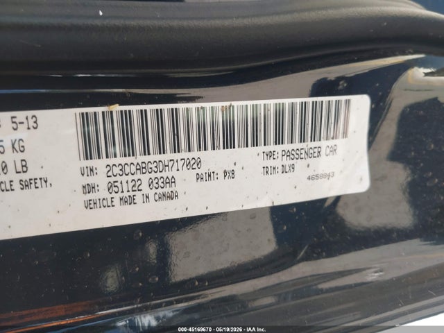 2013 Chrysler 300 300s მანქანა იყიდება აუქციონზე, vin: 2C3CCABG3DH717020, აუქციონის ნომერი: 45169670