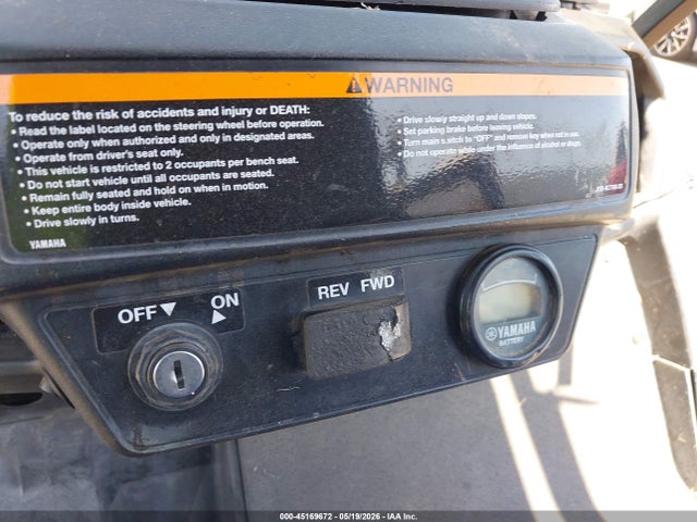 4C9G3PTW1JA326019 Yamaha Electric