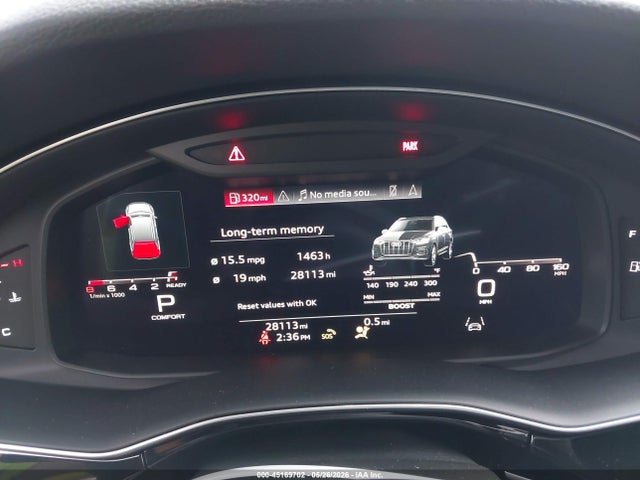 Aukcja sprzedaży 2023 Audi Sq7 Premium Plus Tfsi Quattro Tiptronic, vin: WA1AWBF79PD025835, numer aukcji: 45169702