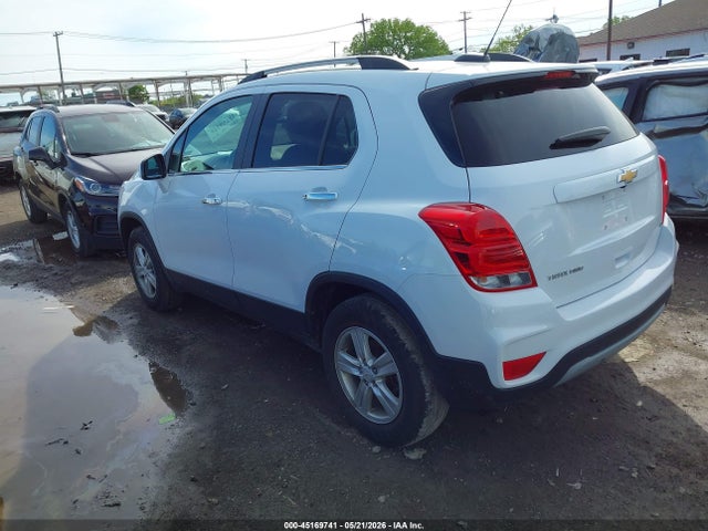 2017 Chevrolet Trax Lt მანქანა იყიდება აუქციონზე, vin: KL7CJPSB7HB183282, აუქციონის ნომერი: 45169741