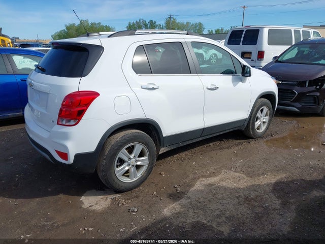 2017 Chevrolet Trax Lt მანქანა იყიდება აუქციონზე, vin: KL7CJPSB7HB183282, აუქციონის ნომერი: 45169741