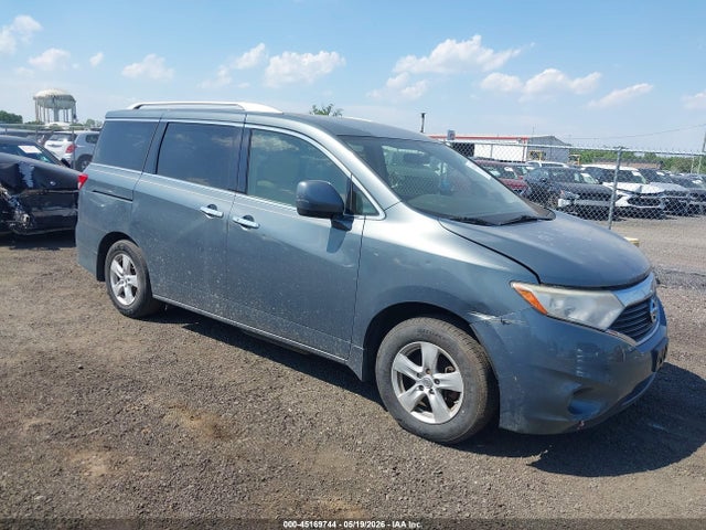 2012 Nissan Quest Sv მანქანა იყიდება აუქციონზე, vin: JN8AE2KP5C9047850, აუქციონის ნომერი: 45169744