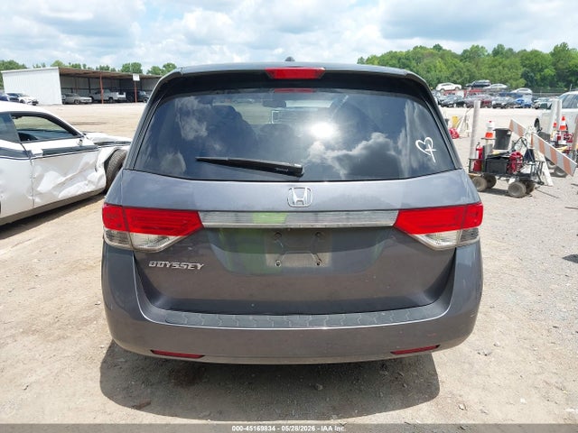2014 Honda Odyssey Ex-l მანქანა იყიდება აუქციონზე, vin: 5FNRL5H62EB058379, აუქციონის ნომერი: 45169834