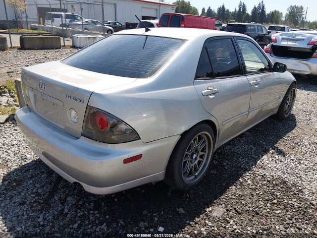 45169840 :رقم المزاد ، JTHBD182410006120 vin ، 2001 Lexus Is 300 مزاد بيع