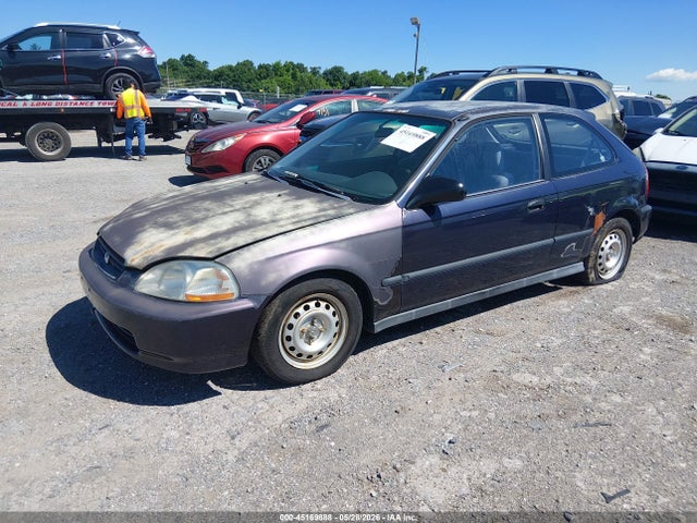 45169888 :رقم المزاد ، 2HGEJ6424WH114509 vin ، 1998 Honda Civic Cx مزاد بيع