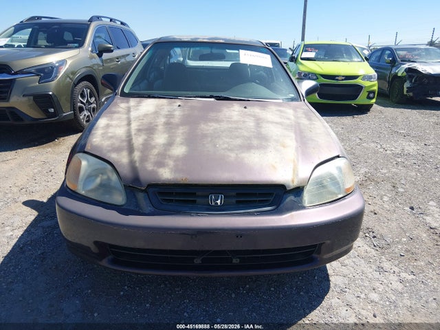 45169888 :رقم المزاد ، 2HGEJ6424WH114509 vin ، 1998 Honda Civic Cx مزاد بيع