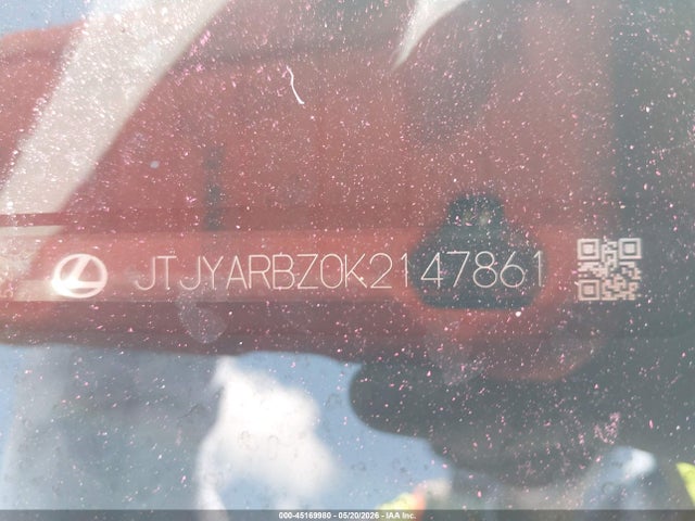 Aukcja sprzedaży 2019 Lexus Nx 300 F Sport, vin: JTJYARBZ0K2147861, numer aukcji: 45169980