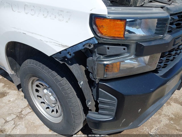 Aukcja sprzedaży 2019 Chevrolet Silverado 1500 Work Truck, vin: 3GCNWAEH4KG308067, numer aukcji: 45170079