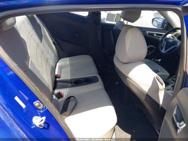 2012 Hyundai Veloster Base W/gray მანქანა იყიდება აუქციონზე, vin: KMHTC6AD7CU059502, აუქციონის ნომერი: 45170081