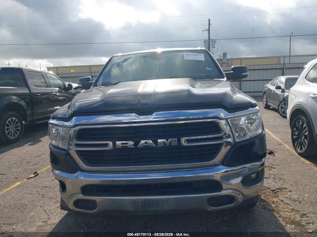 45170113 :رقم المزاد ، 1C6RREFTXKN549259 vin ، 2019 Ram 1500 Big Horn/lone Star  4x2 5'7 Box مزاد بيع