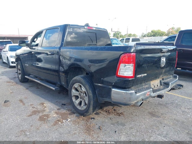 45170113 :رقم المزاد ، 1C6RREFTXKN549259 vin ، 2019 Ram 1500 Big Horn/lone Star  4x2 5'7 Box مزاد بيع