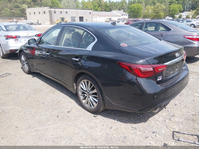 Продаж на аукціоні авто 2022 Infiniti Q50 Luxe Awd, vin: JN1EV7BR2NM341267, номер лоту: 45170115