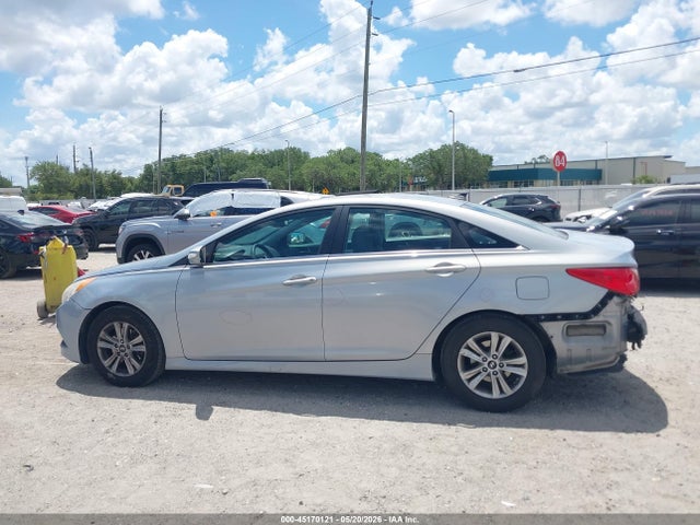 2014 Hyundai Sonata Gls მანქანა იყიდება აუქციონზე, vin: 5NPEB4AC3EH904855, აუქციონის ნომერი: 45170121
