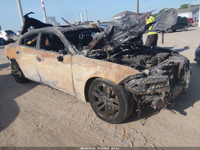 45170146 :رقم المزاد ، 2C3CDXGJ2KH519725 vin ، 2019 Dodge Charger Scat Pack Rwd مزاد بيع
