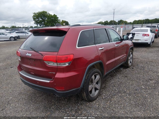 Продажа на аукционе авто 2014 Jeep Grand Cherokee Limited, vin: 1C4RJEBG8EC574220, номер лота: 45170151