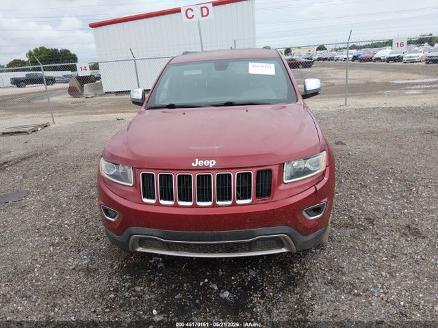 Продажа на аукционе авто 2014 Jeep Grand Cherokee Limited, vin: 1C4RJEBG8EC574220, номер лота: 45170151
