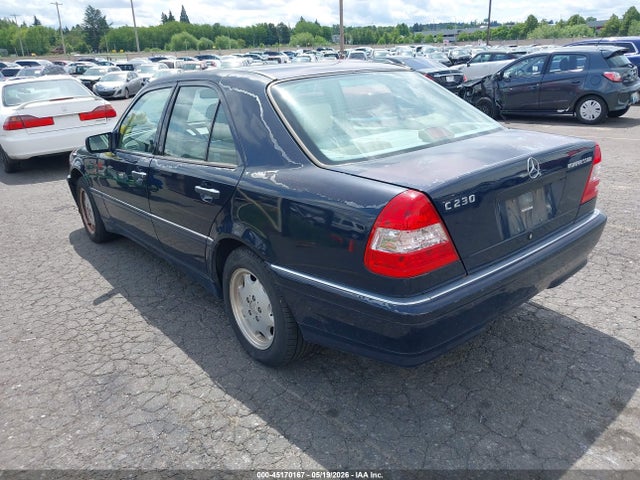 45170167 :رقم المزاد ، WDBHA24G3XA752250 vin ، 1999 Mercedes-benz C 230 Kompressor مزاد بيع