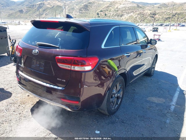 Продаж на аукціоні авто 2016 Kia Sorento 3.3l Sx, vin: 5XYPK4A5XGG030315, номер лоту: 45170194