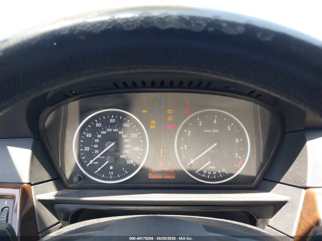 2008 Bmw 535i მანქანა იყიდება აუქციონზე, vin: WBANW13558CZ78423, აუქციონის ნომერი: 45170206