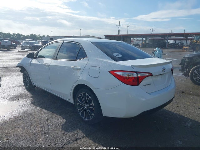 Продажа на аукционе авто 2016 Toyota Corolla S Plus, vin: 5YFBURHE8GP469970, номер лота: 45170212