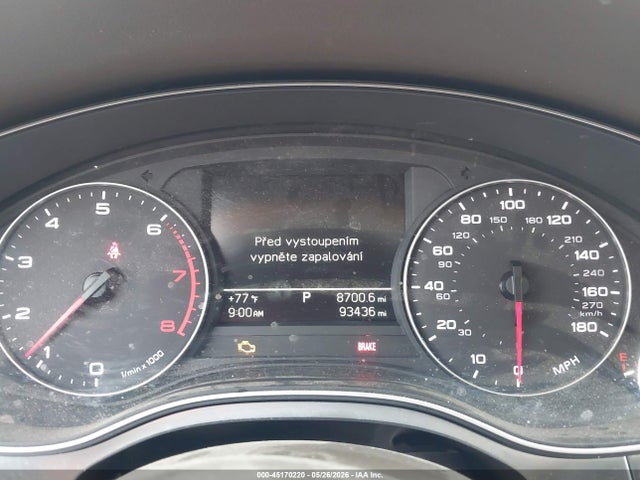 45170220 :رقم المزاد ، WAUFFAFC0FN033279 vin ، 2015 Audi A6 2.0t Premium مزاد بيع