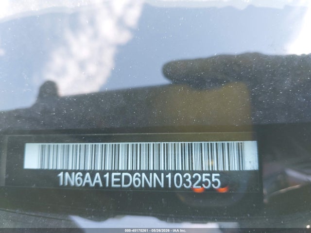 Aukcja sprzedaży 2022 Nissan Titan Pro-4x 4x4, vin: 1N6AA1ED6NN103255, numer aukcji: 45170261