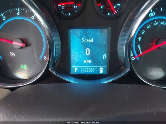 45170292 :رقم المزاد ، 1G1PG5S94B7251450 vin ، 2011 Chevrolet Cruze 2lt مزاد بيع