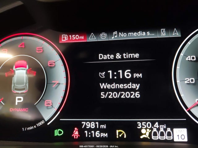 45170301 :رقم المزاد ، WA1EVBF17TD011555 vin ، 2026 Audi Q8 Premium Plus 55 Tfsi Quattro Tiptronic مزاد بيع