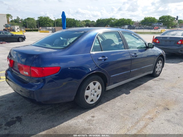 45170379 :رقم المزاد ، 1HGCM56405L003402 vin ، 2005 Honda Accord 2.4 Lx مزاد بيع