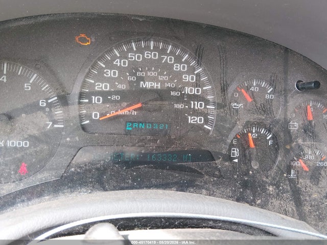 Aukcja sprzedaży 2005 Chevrolet Trailblazer Lt, vin: 1GNDS13S052215363, numer aukcji: 45170419
