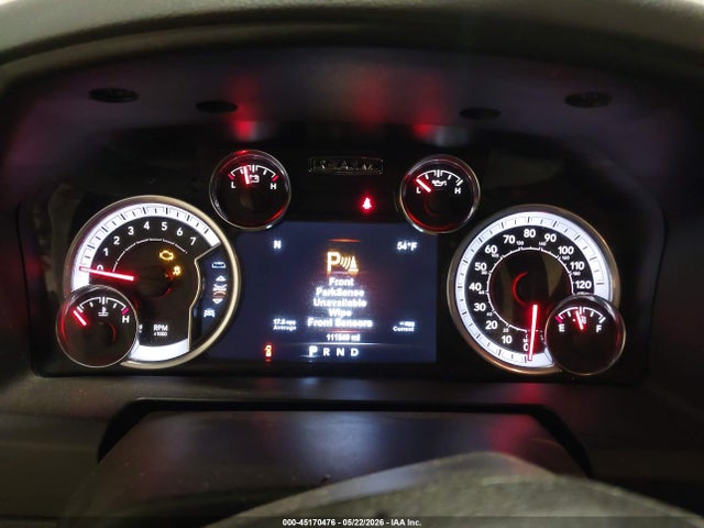45170476 :رقم المزاد ، 1C6RR7LT3JS257372 vin ، 2018 Ram 1500 Big Horn  4x4 5'7 Box مزاد بيع
