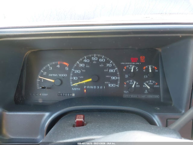 1995 Chevrolet Gmt-400 K2500 მანქანა იყიდება აუქციონზე, vin: 1GCGK29N1SE117563, აუქციონის ნომერი: 45170575