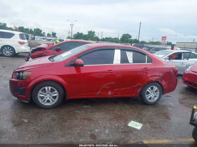 Продажа на аукционе авто 2012 Chevrolet Sonic 2lt, vin: 1G1JC5SB6C4182400, номер лота: 45170579