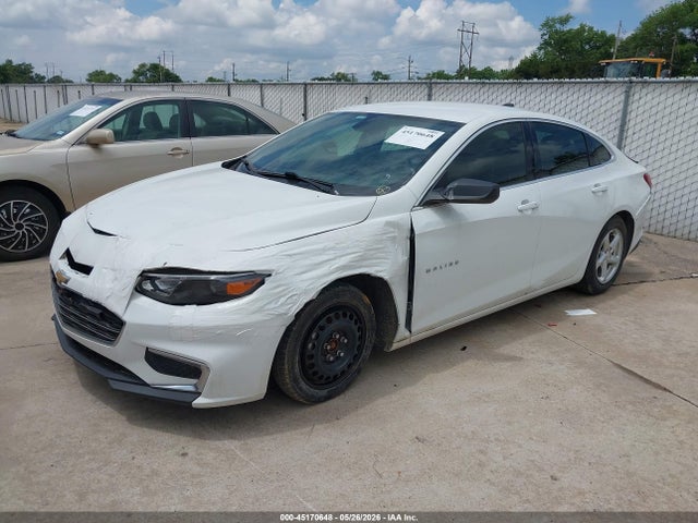 2017 Chevrolet Malibu Ls მანქანა იყიდება აუქციონზე, vin: 1G1ZB5ST6HF105567, აუქციონის ნომერი: 45170648