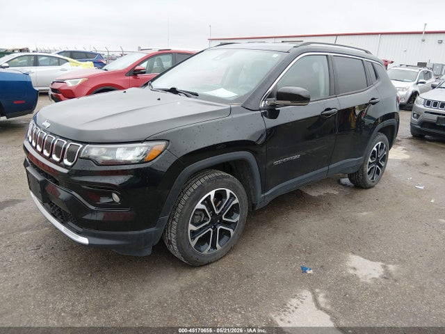 3C4NJDCB1NT107172 Jeep Compass Limited 4x4