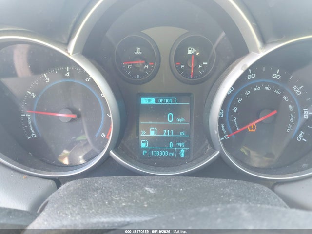 Продажа на аукционе авто 2015 Chevrolet Cruze Ls Auto, vin: 1G1PA5SH2F7100234, номер лота: 45170659