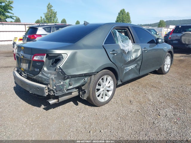 45170687 :رقم المزاد ، 4T1BD1FK2DU073280 vin ، 2013 Toyota Camry Hybrid Xle مزاد بيع