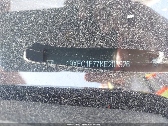19XFC1F77KE203926 Honda Civic Ex-l