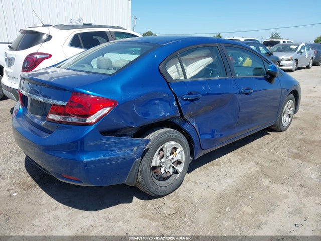 Продаж на аукціоні авто 2013 Honda Civic Lx, vin: 19XFB2F54DE289853, номер лоту: 45170720